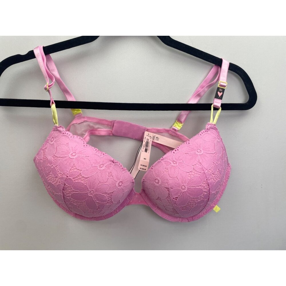Victoria’s Secret Sexy Tee Push-Up  Lace Bra 38C - Picture 12 of 13